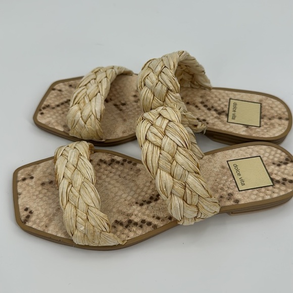 Evereve‎ Dolce Vita Indy Braided Sandal Raffia 6 - Picture 5 of 8